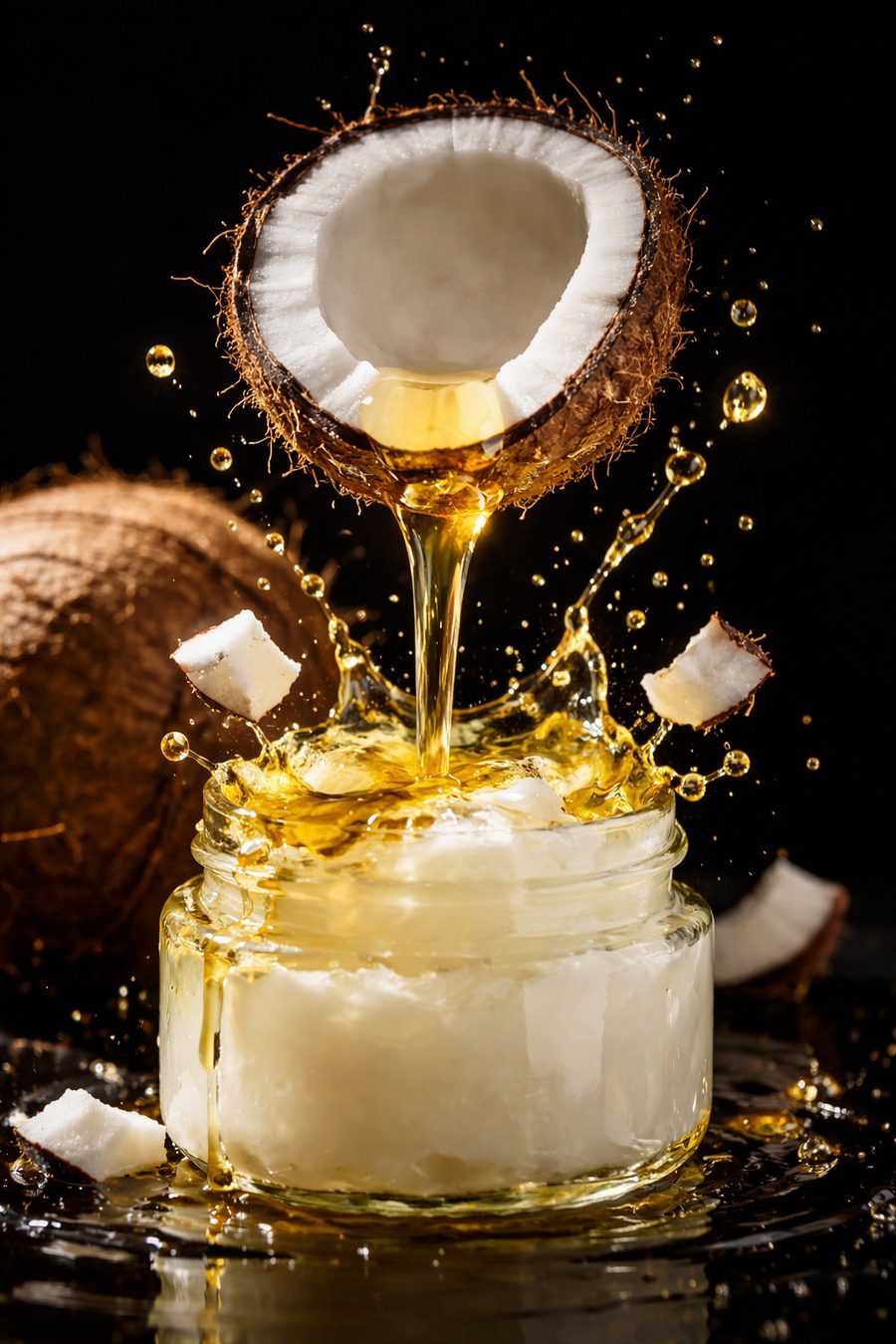 Cold-Pressed Coconut Oil