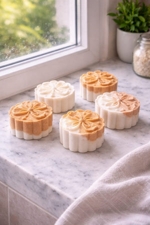 Orange Shower Steamer